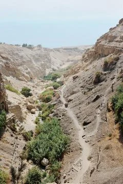 Dead Sea Mountains Stock Photos