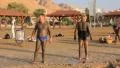 Dead Sea. Mud therapy HD Footage