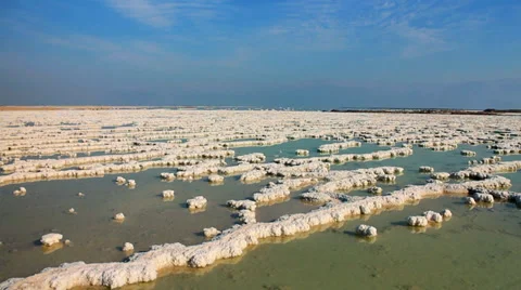 Dead sea salt Stock-Footage 33797573