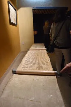 Dead sea scrolls Foto stock