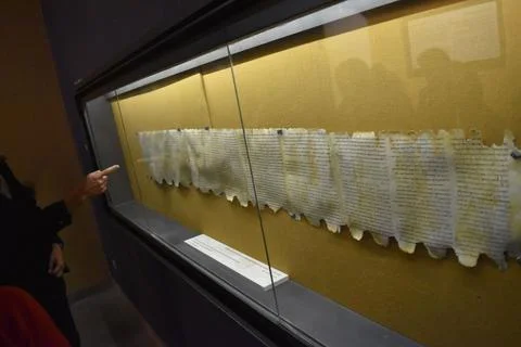 Dead sea scrolls Foto stock