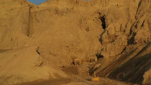 Dead Sea-Sodom Stock Footage 143342323