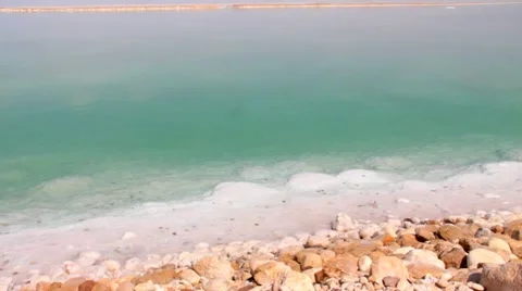 Dead Sea surface Stock Footage 42659104