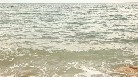 Dead sea surface, seamless loop Stock Footage 2852527