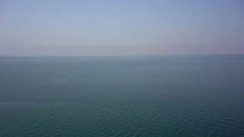 Dead Sea wide view Stock Footage 230098296