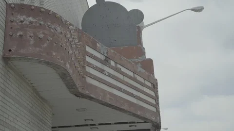 Dead Theater 2 Stock Footage 92425756