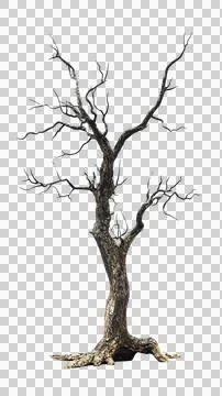 Dead tree trunk Stock Photos