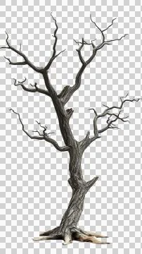 Dead tree trunk Stock Photos