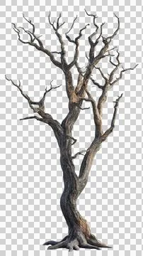 Dead tree trunk Stock Photos