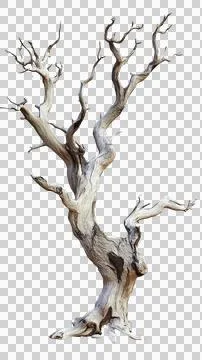 Dead tree trunk Stock Photos