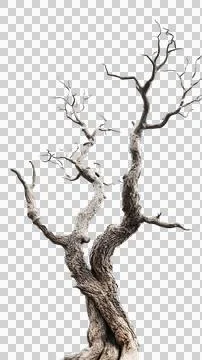 Dead tree trunk Stock Photos