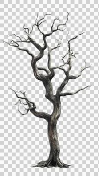 Dead tree trunk Stock Photos