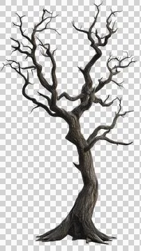 Dead tree trunk Stock Photos