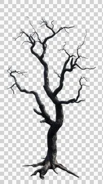 Dead tree trunk Stock Photos