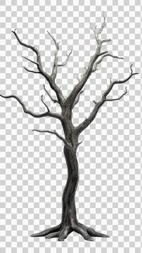 Dead tree trunk Stock Photos