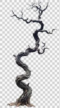 Dead tree trunk Stock Photos