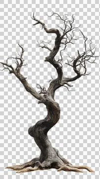 Dead tree trunk Stock Photos