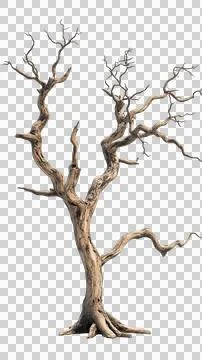 Dead tree trunk Stock Photos