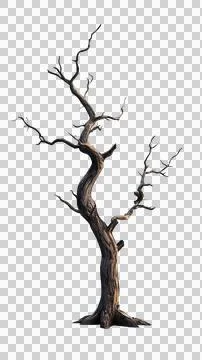Dead tree trunk Stock Photos