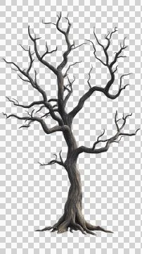 Dead tree trunk Stock Photos