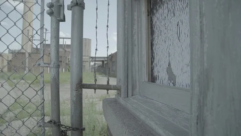 Dead US Manufacturing 9 Stock Footage 92428696