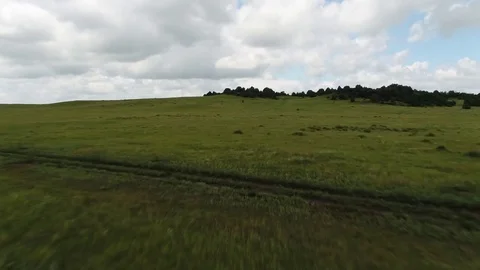 Dead Volcano Aerial Drone Timelapse Stock Footage 82324113