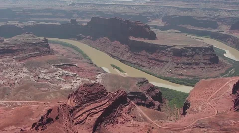 Deadhorse Point, Utah Stock Footage 49894577