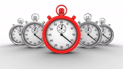 Deadline Animation Video stock 54680677