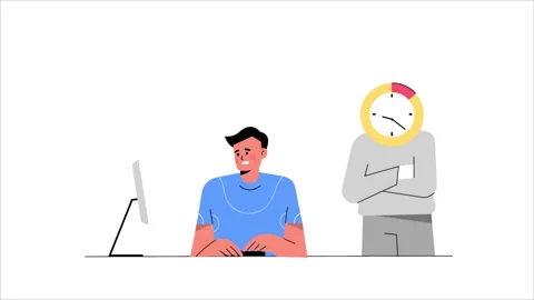 Deadline Is Coming For Designer Stock Footage 232198080