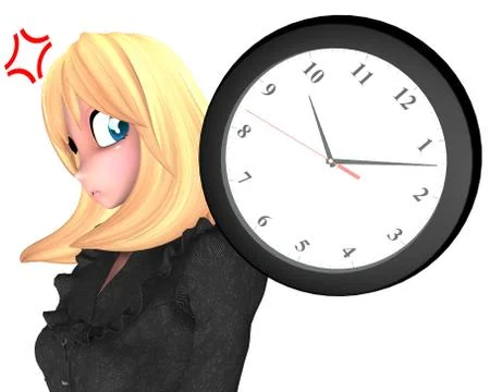 Deadline is Coming Stock Illustration