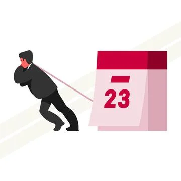 Deadline-concept Stock Illustration