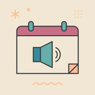 Deadline concept. Unique and creative illustration. Stock Illustration