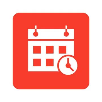 Deadline Icon Stock Illustration