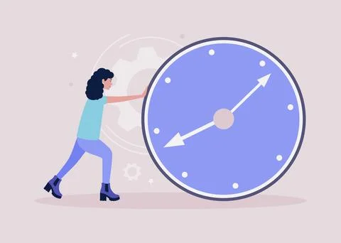 Deadline Stock Illustration