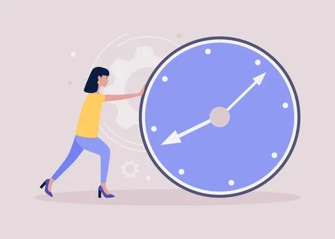 Deadline Stock Illustration