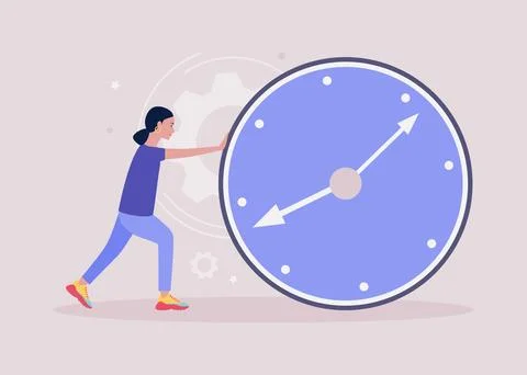 Deadline Stock Illustration
