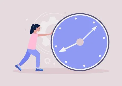 Deadline Stock Illustration