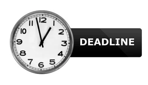 Deadline Stock Photos