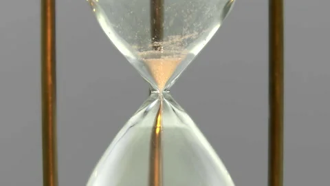 Deadline. Time is over. hourglass. Stock Footage 97600410