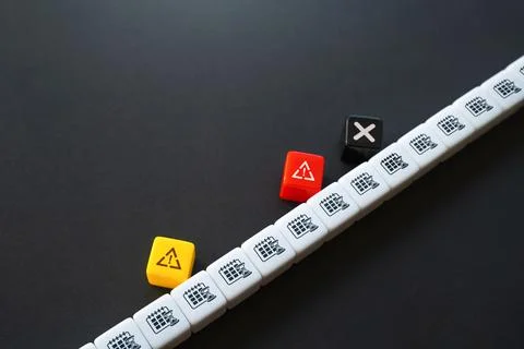 Deadlines for scheduling work. Work planning, milestones. Implementation of t Stock Photos