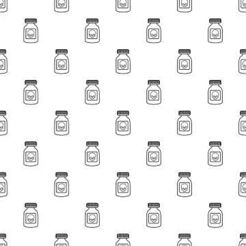 Deadly liquid pattern vector seamless イラスト素材