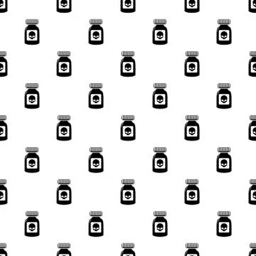 Deadly liquid pattern vector seamless 스톡 일러스트