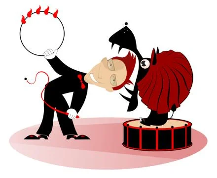 Deadly trick Stock Illustration