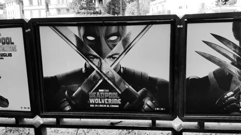 Deadpool  Wolverine Stock Footage 280768622