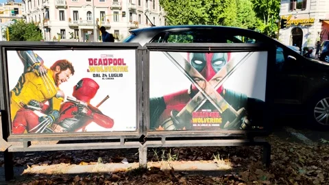Deadpool  Wolverine Stock Footage 280768783