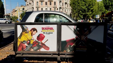 Deadpool  Wolverine Stock Footage 281858793
