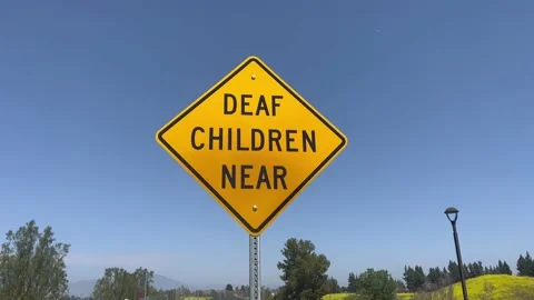Deaf Children Sign Stock Footage 239756559