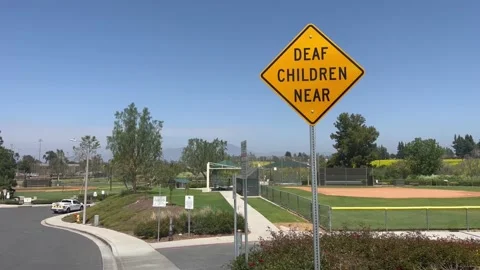 Deaf Children Sign Wide Angle Stock Footage 239756483