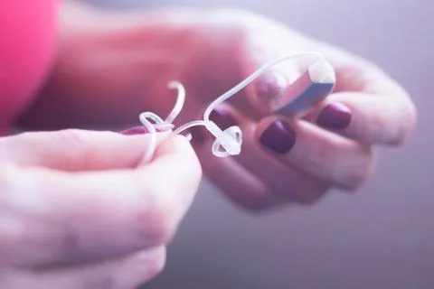 Deaf hearing aid Stock-Fotos