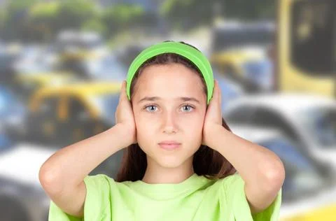 Deafening traffic Stock Photos